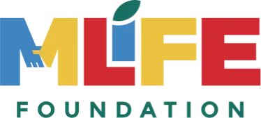 Visual of the MLIFE Foundation logo 